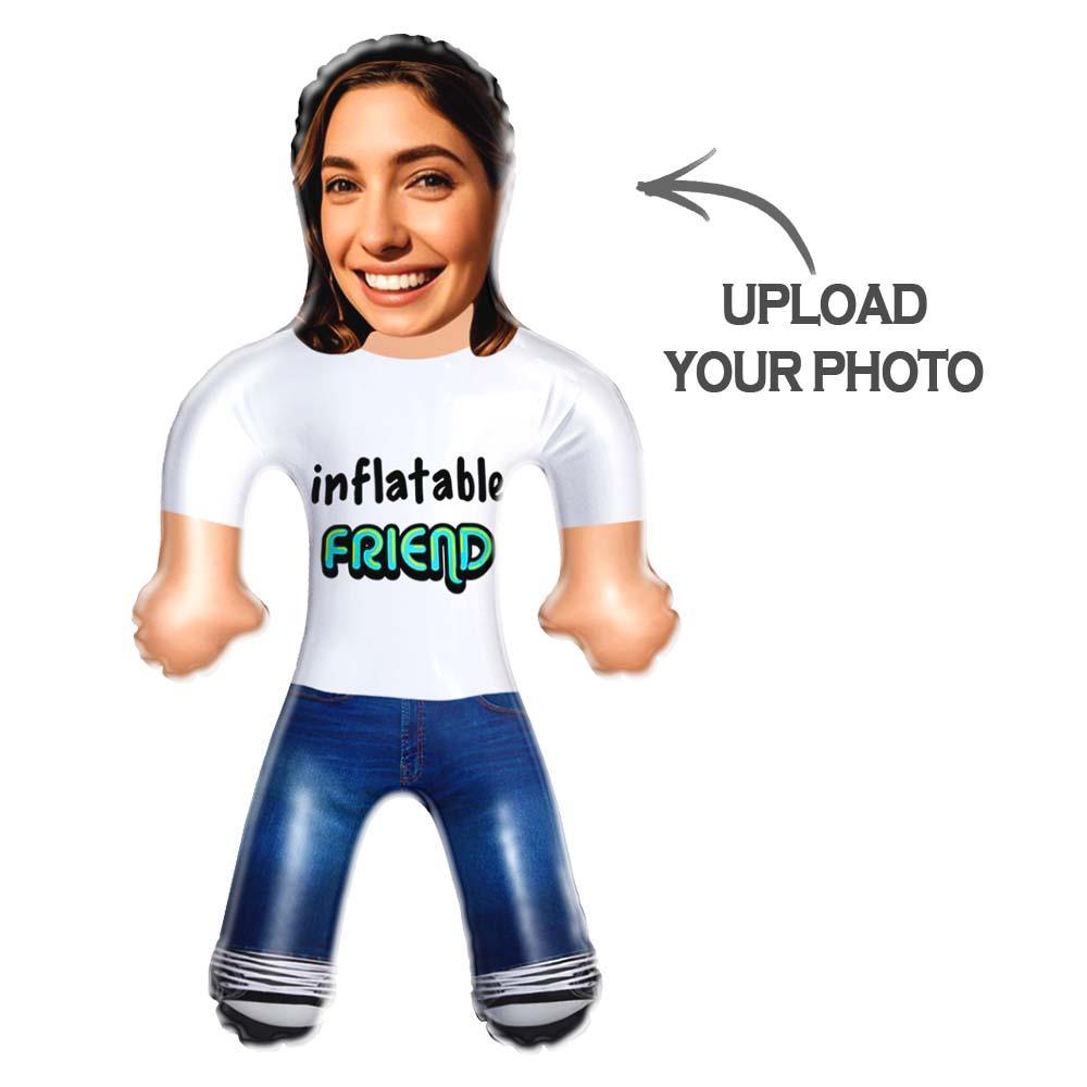 Custom Funny Friend Gift Photo  Blow Up Doll Inflatable Air Minime  Gift - inflatable FRIEND