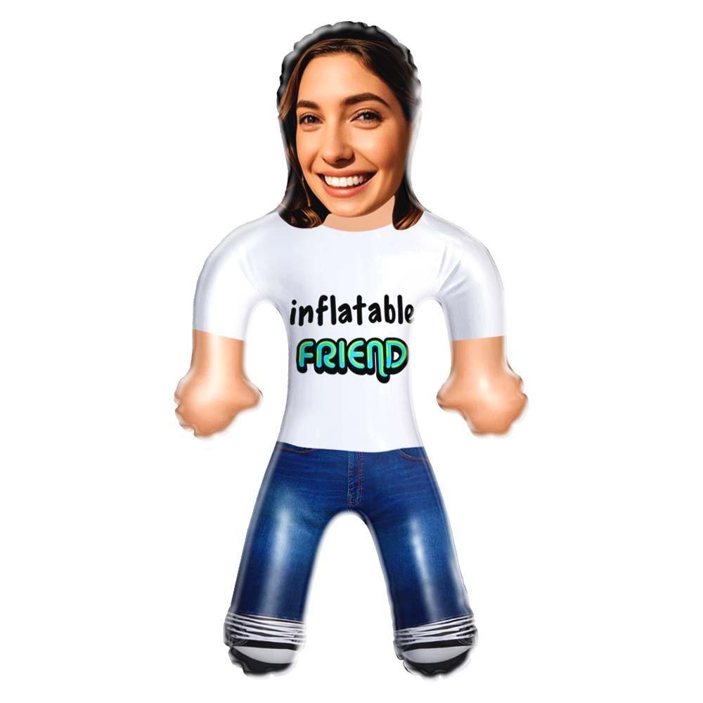Custom Funny Friend Gift Photo  Blow Up Doll Inflatable Air Minime  Gift - inflatable FRIEND