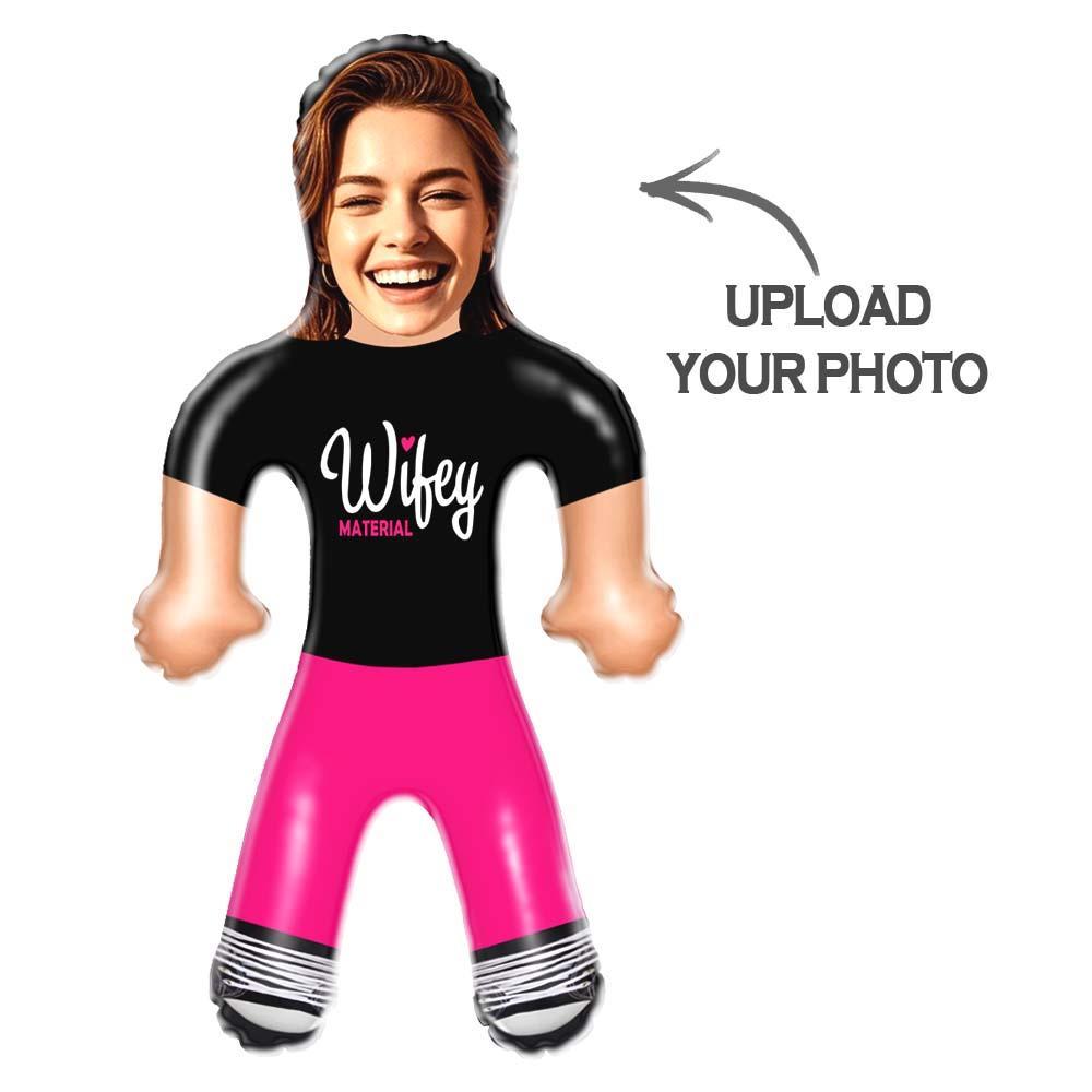 Custom Inflatable Air Minime Doll  Face Blow Up Doll Gift for Couple - Wifey Material