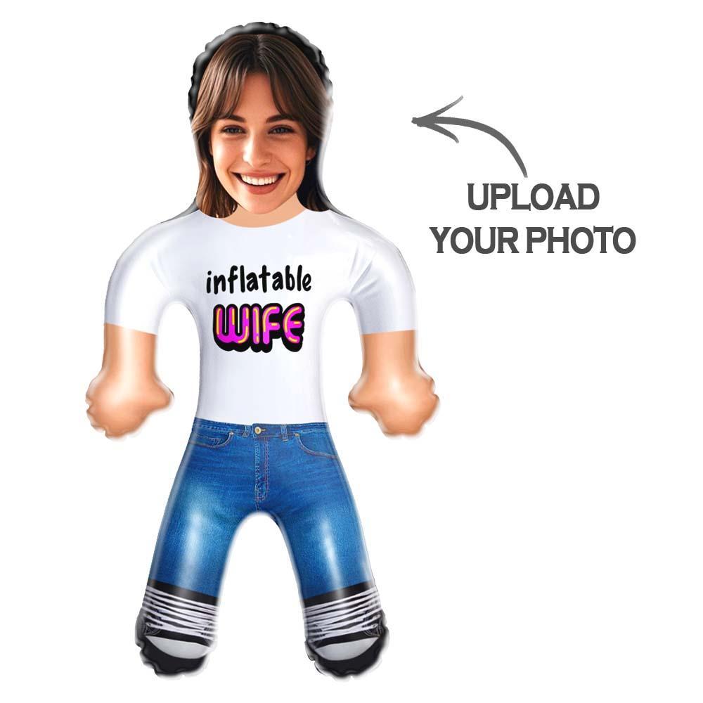 Custom Face Blow Up Doll Inflatable Air Minime Doll Gift For Him  - Inflatable Wife