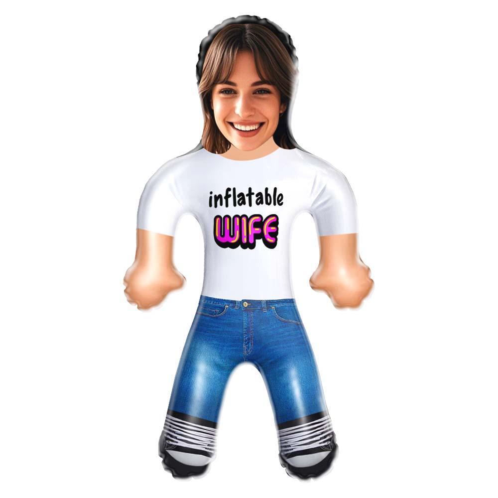 Custom Face Blow Up Doll Inflatable Air Minime Doll Gift For Him  - Inflatable Wife