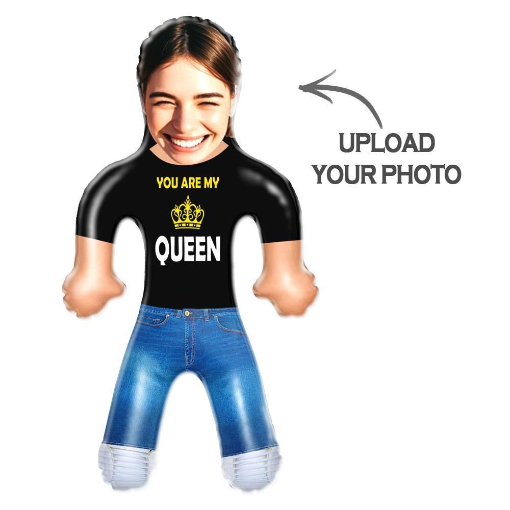 Custom Blow Up Doll Custom Face Inflatable Air Minime Couple Gift For Her - Queen