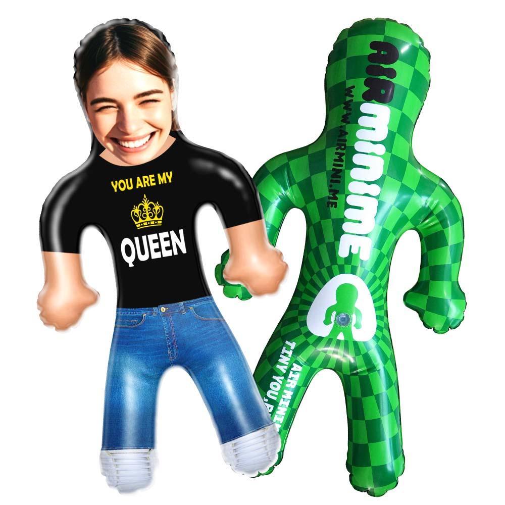 Custom Blow Up Doll Custom Face Inflatable Air Minime Couple Gift For Her - Queen