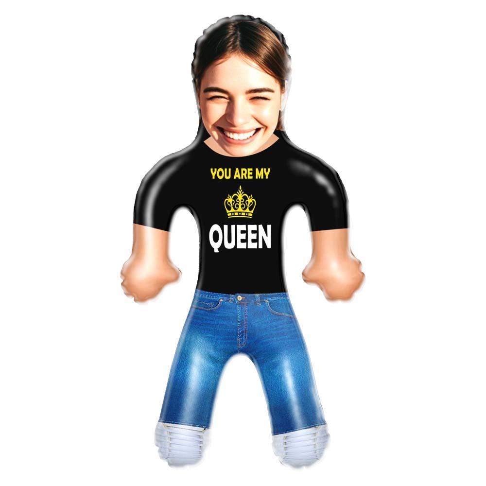 Custom Blow Up Doll Custom Face Inflatable Air Minime Couple Gift For Her - Queen