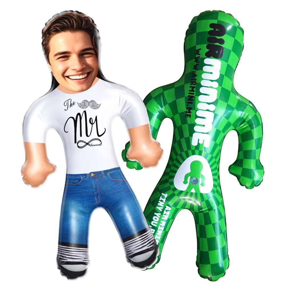 Custom Blow Up Doll Inflatable Air Minime Doll Custom Photo Valentine's Day Gift - Forever Love