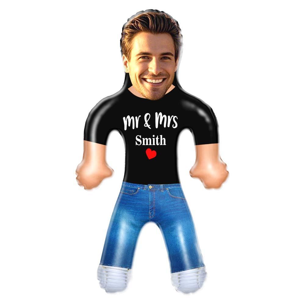 Custom Blow Up Doll Inflatable Air Minime Couple Gift - mr & mrs