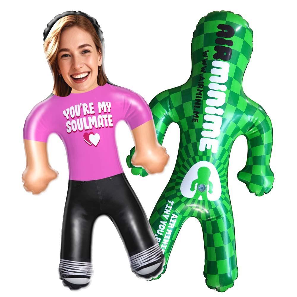 Personalized Blow Up Doll Custom Inflatable Air Minime Couple Doll Gift - Soul Mates