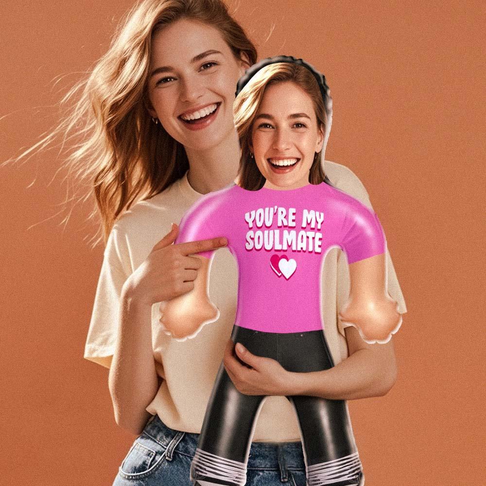 Personalized Blow Up Doll Custom Inflatable Air Minime Couple Doll Gift - Soul Mates