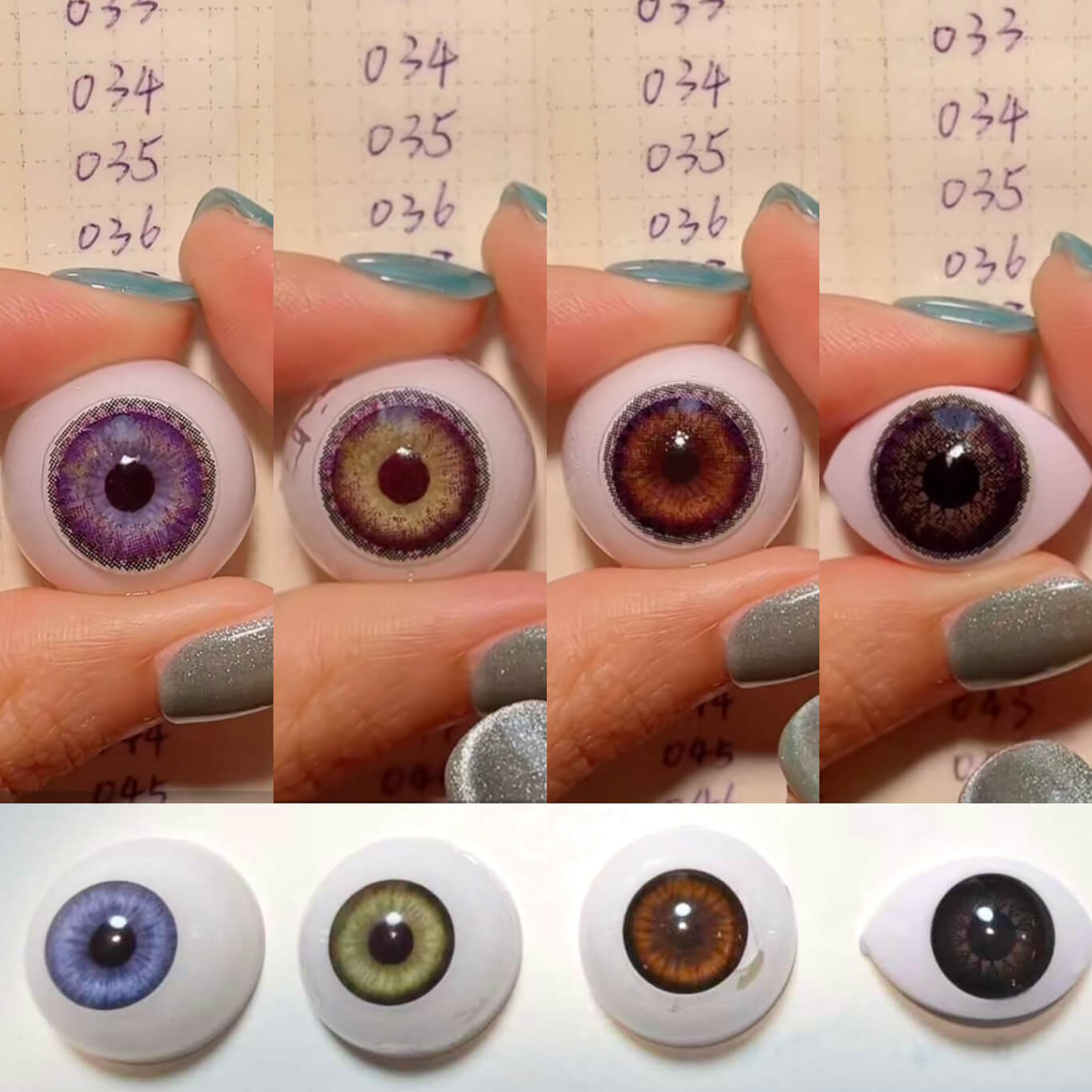 Three Tone Amethyst(036) | 1 Year