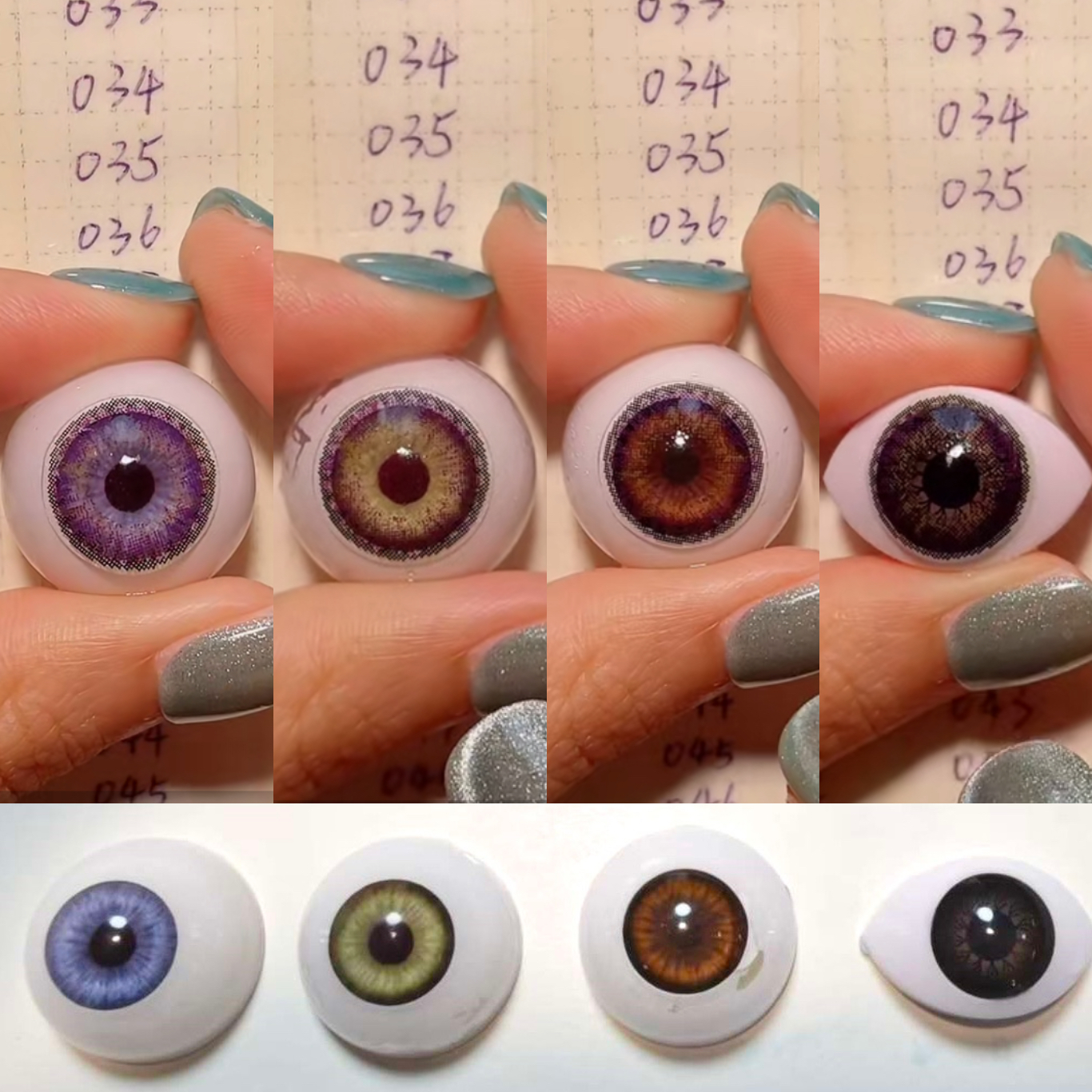 Three Tone Purple（036）| 1 Year