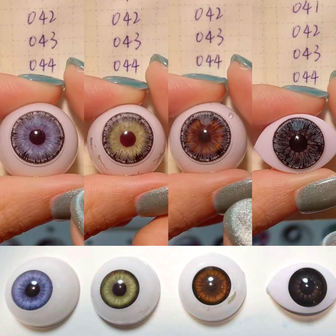 Big Girl Eye Gray(044) | 1 Year [Prescription]