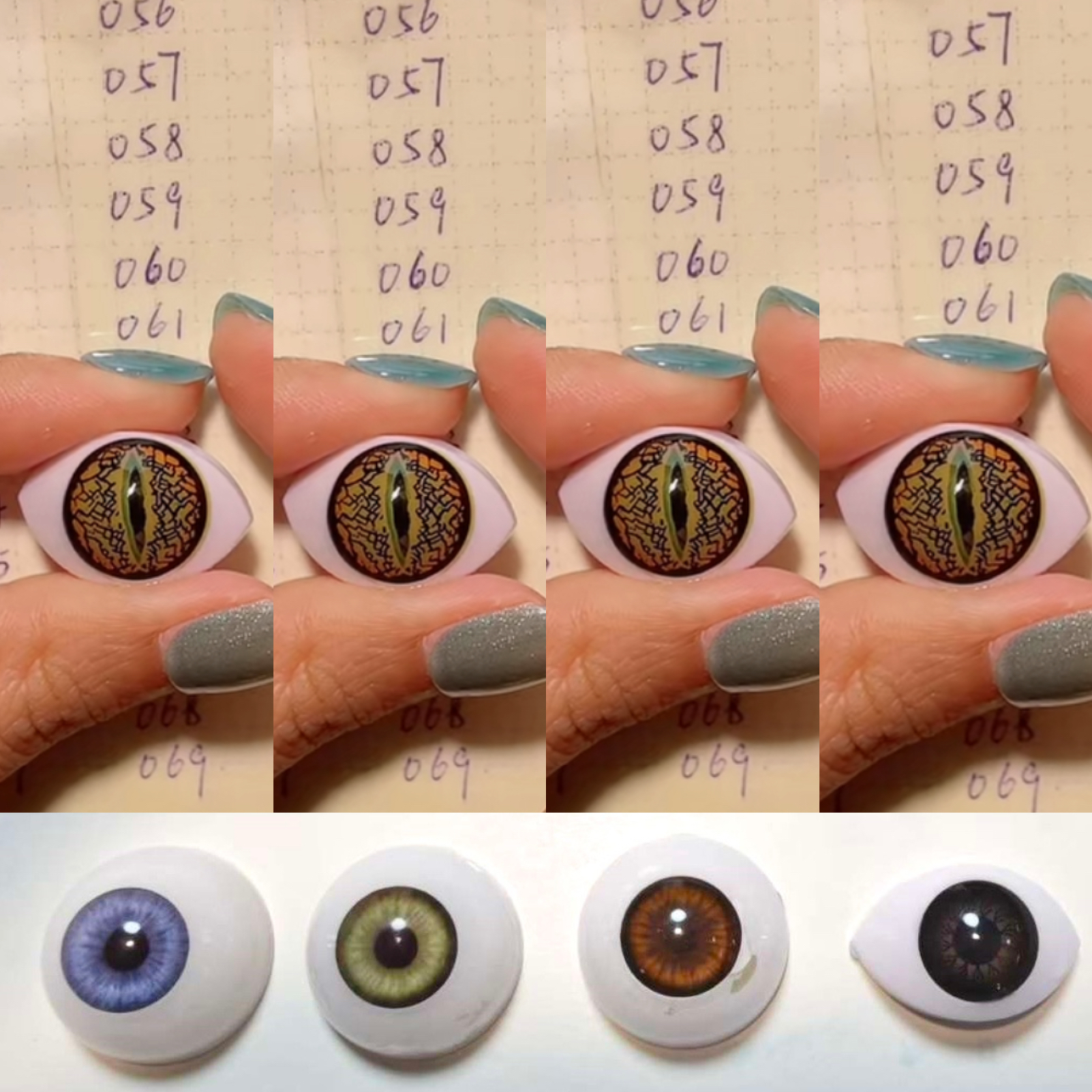 【Halloween&Cosplay】Lizard Eye Brown（061）