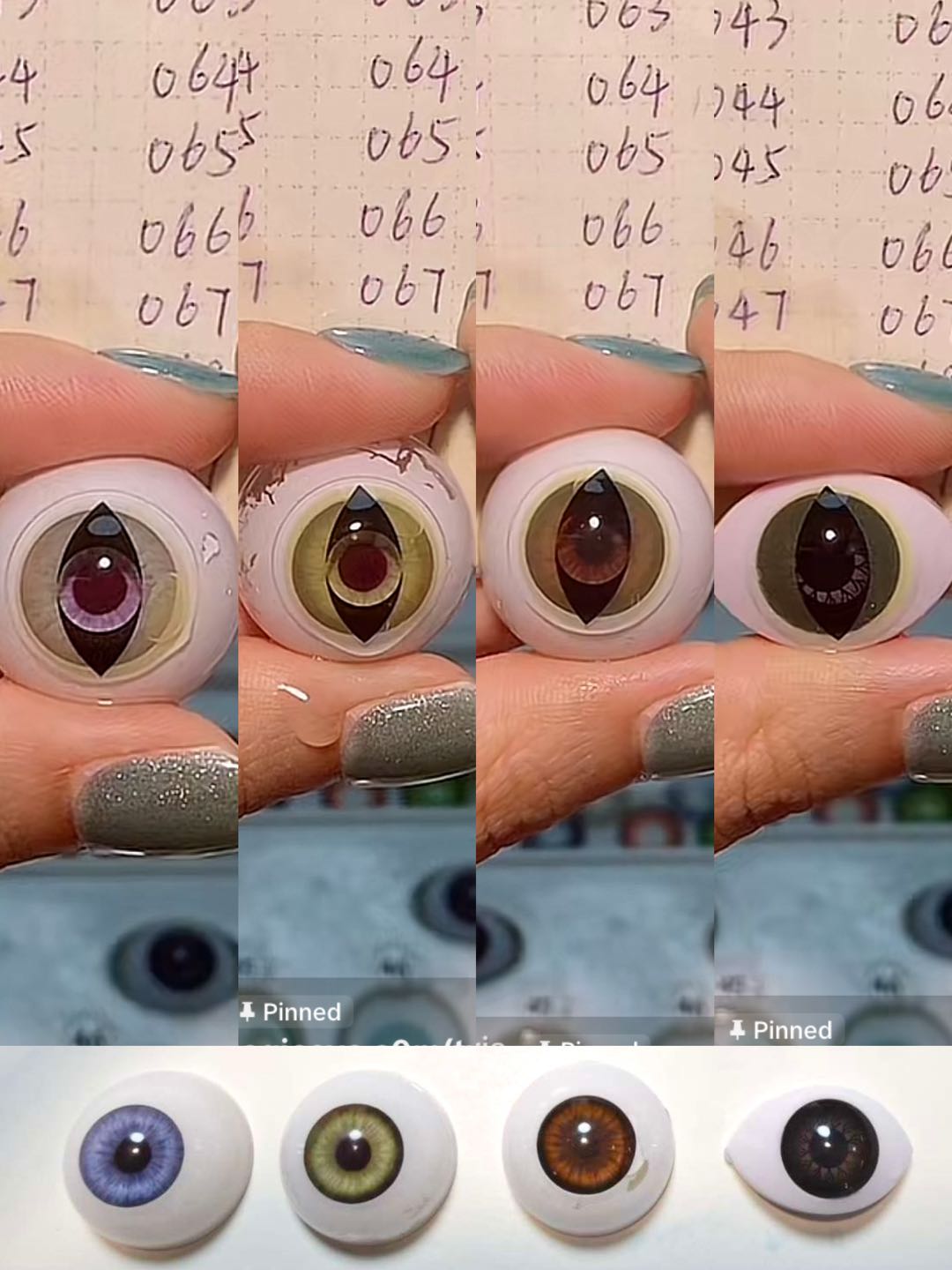 【Halloween&Cosplay】Yellow Cat Eye(067)