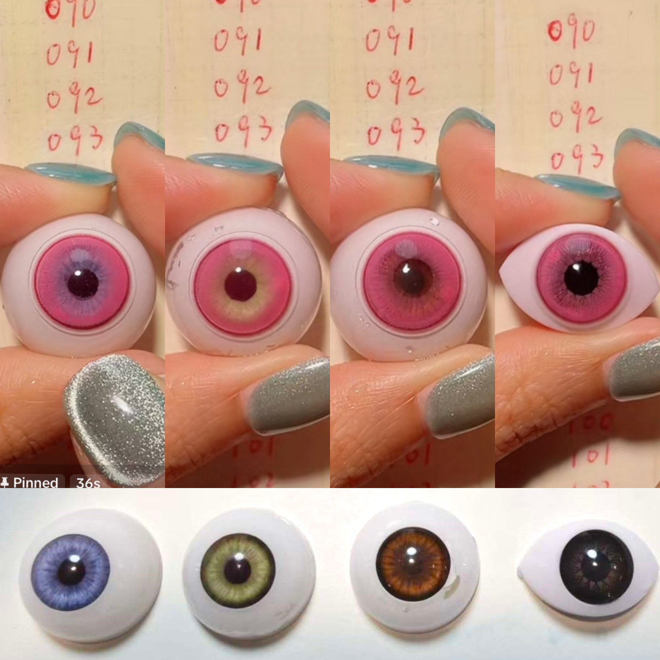 【Halloween&Cosplay】Opal Pink(093)