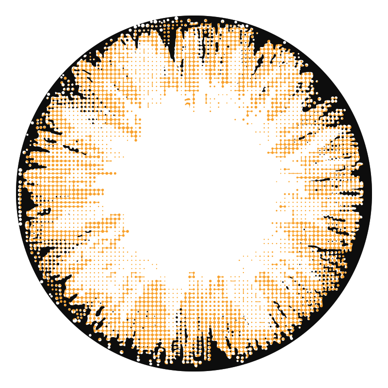 Glitter(Big Eye) Brown | 1 Year [Prescription]