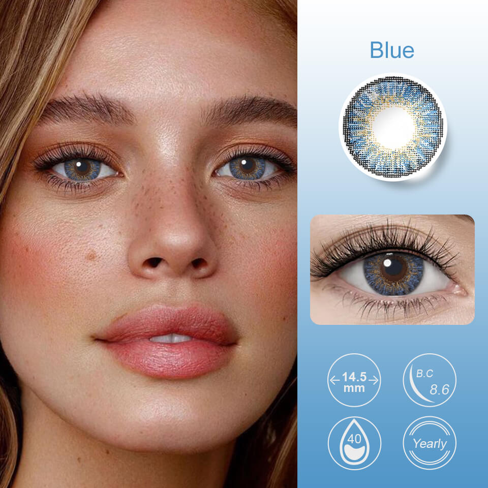 Three Tone Blue | 1 Year