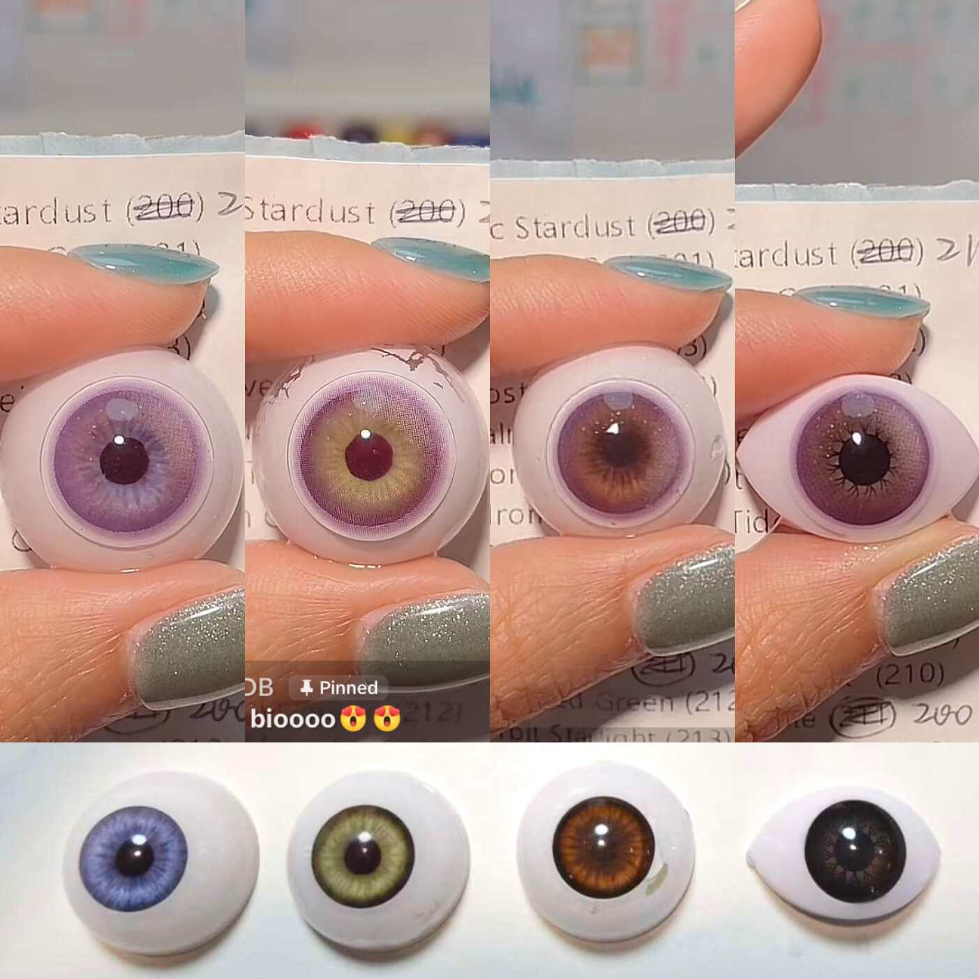 1-Day Lilac Stardust (211) MJSN-15 10 PCS/Box [Prescription]