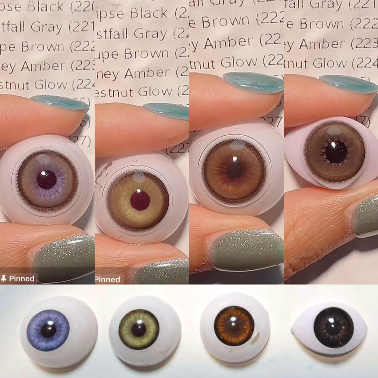 1-Day Chestnut Glow (224) R5389-1 10 PCS/Box [Prescription]