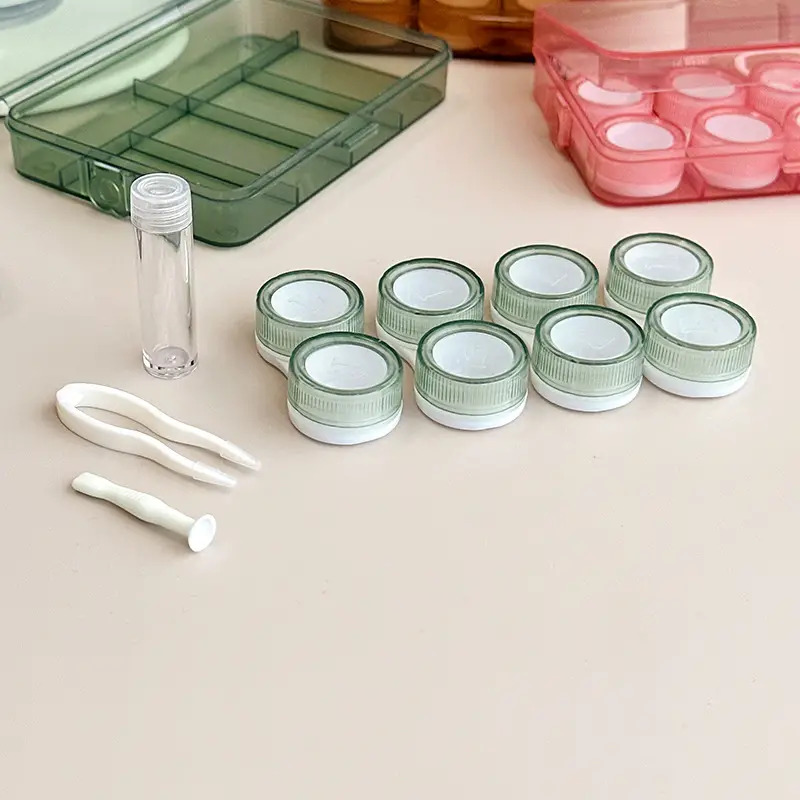 Transparent Color Contact Lens Case