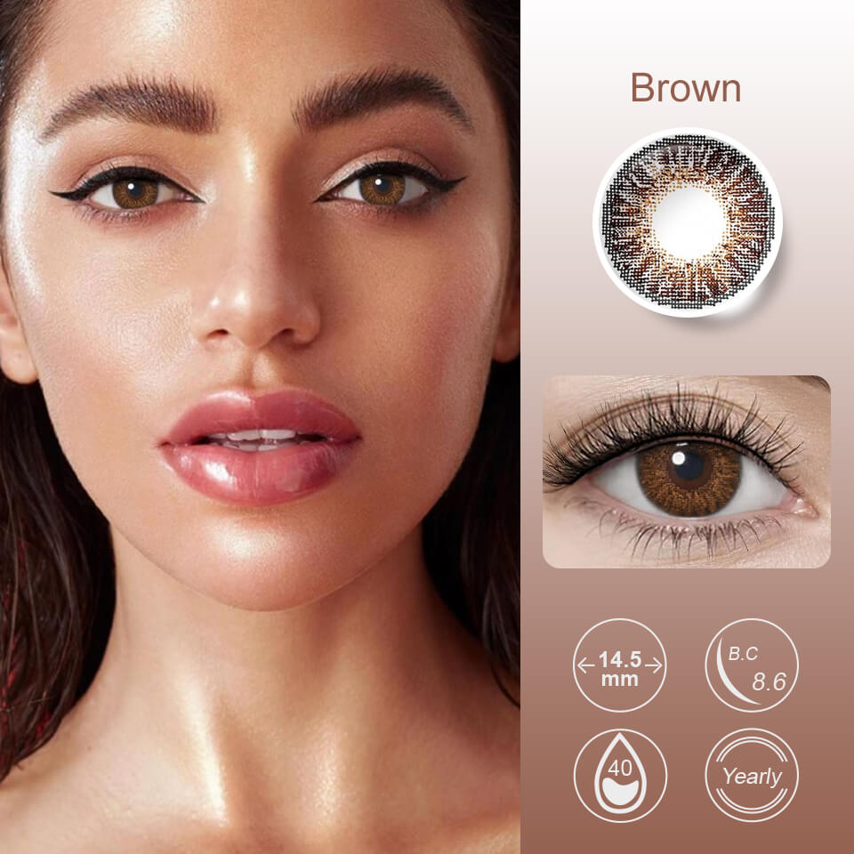 Three Tone Brown | 1 Year