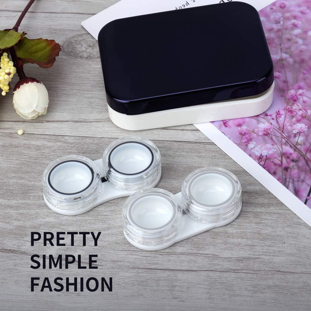Two Pack Portable Contact Lenses Cases