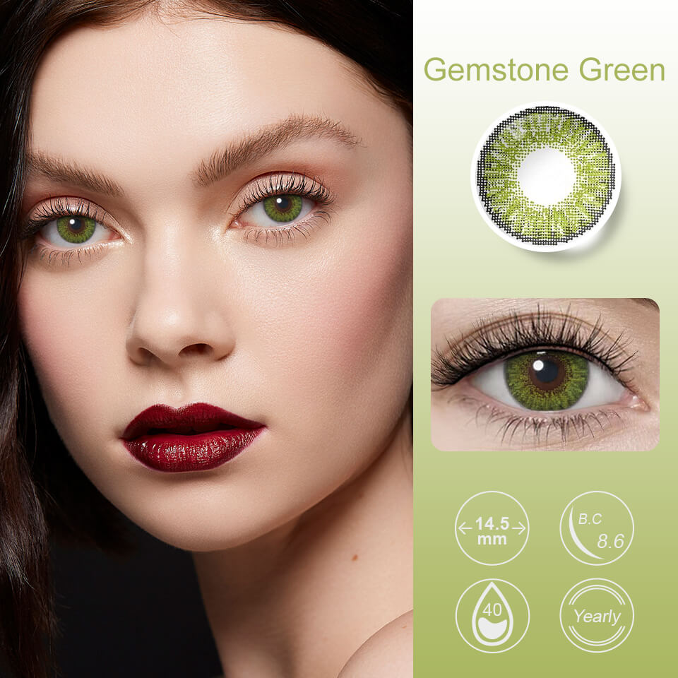 Three Tone Gemstone Green | 1 Year