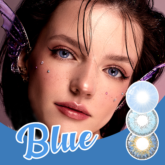 Blue Contact Lenses
