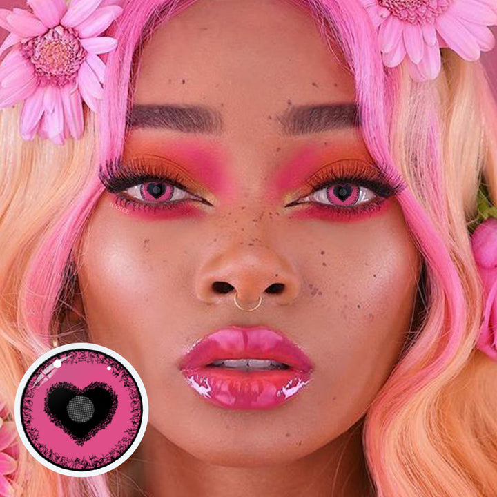 【Halloween&Cosplay】D118 Pink Heart