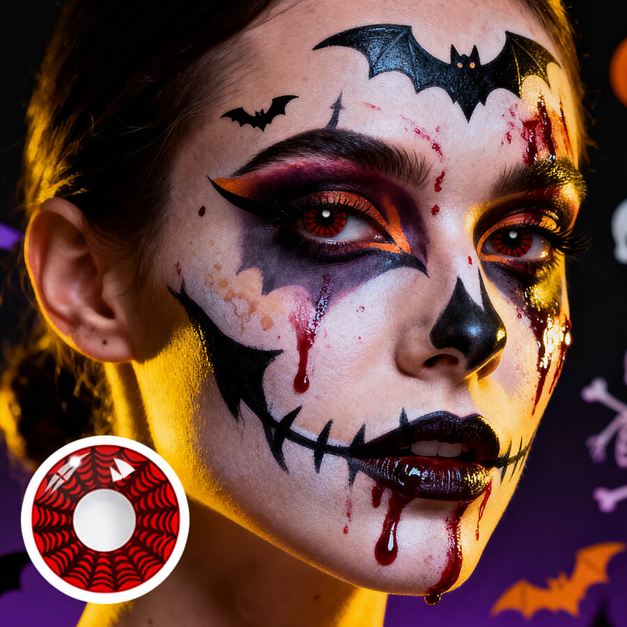 【Halloween&Cosplay】T79 Red-Black Spider | 1 Year