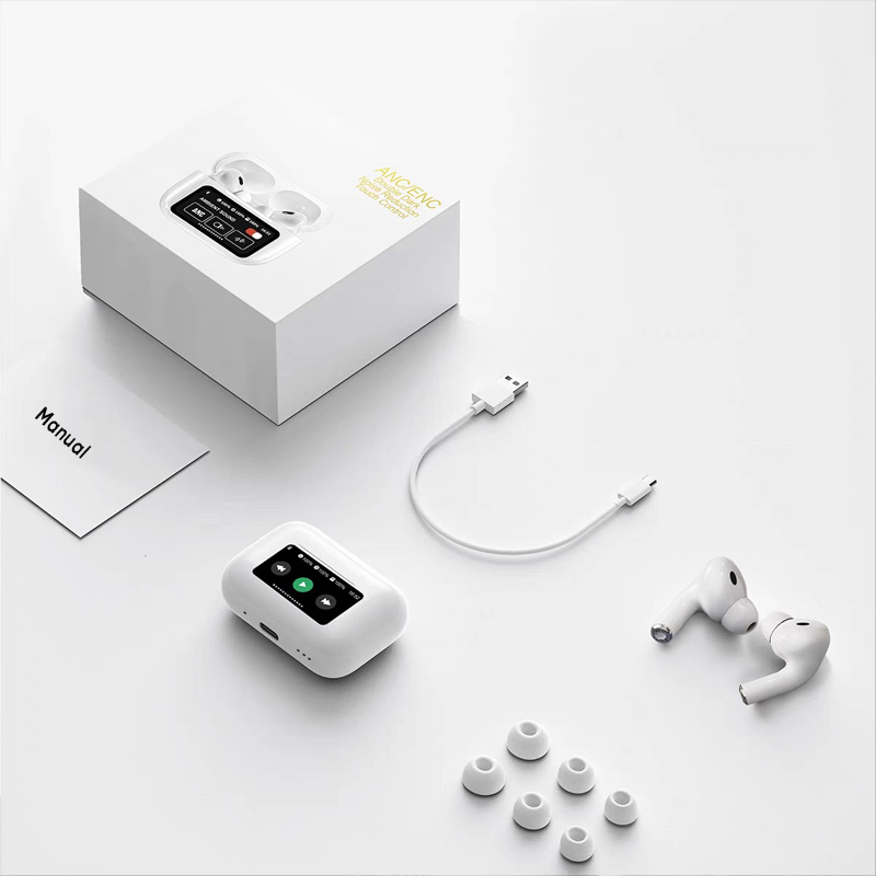 Atiross™ Noise Cancelling Bluetooth Earbuds With Display