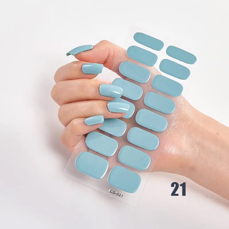 Aitoross™ Semicured UV Gel Nail Stickers Kit