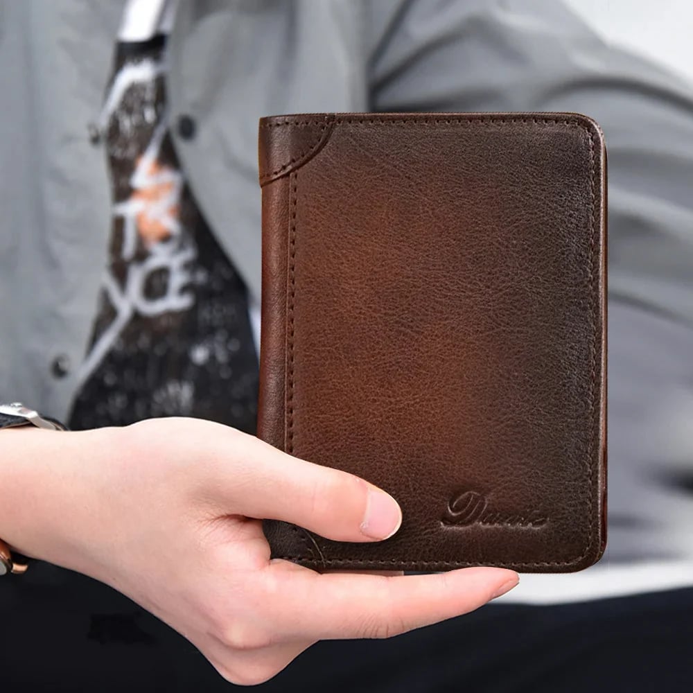 Aitoross™ OFF-RFIDGenuine Leather Wallet for Men