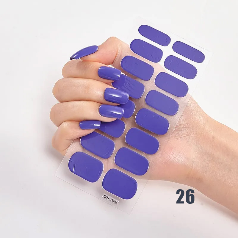 Aitoross™ Semicured UV Gel Nail Stickers Kit