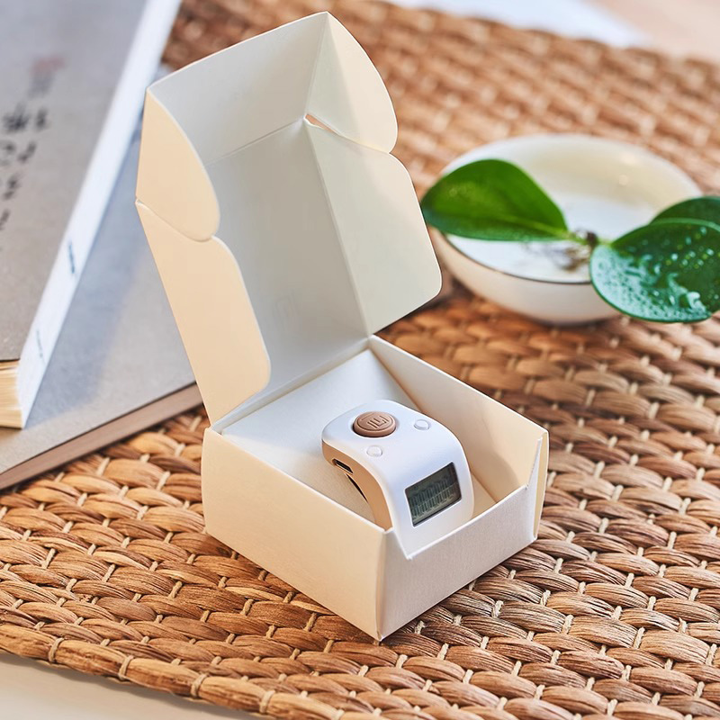 Press-to-Count Rechargeable Finger Ring Counter