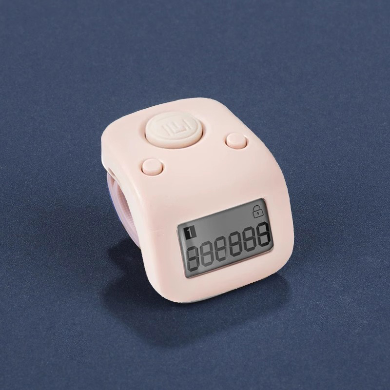 Press-to-Count Rechargeable Finger Ring Counter
