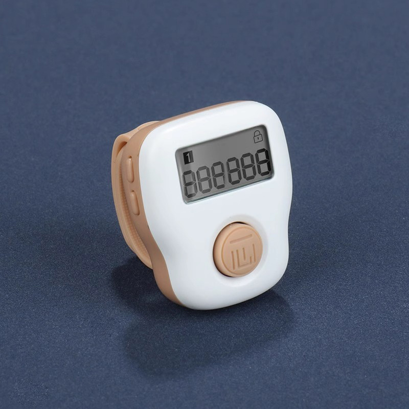 Press-to-Count Rechargeable Finger Ring Counter