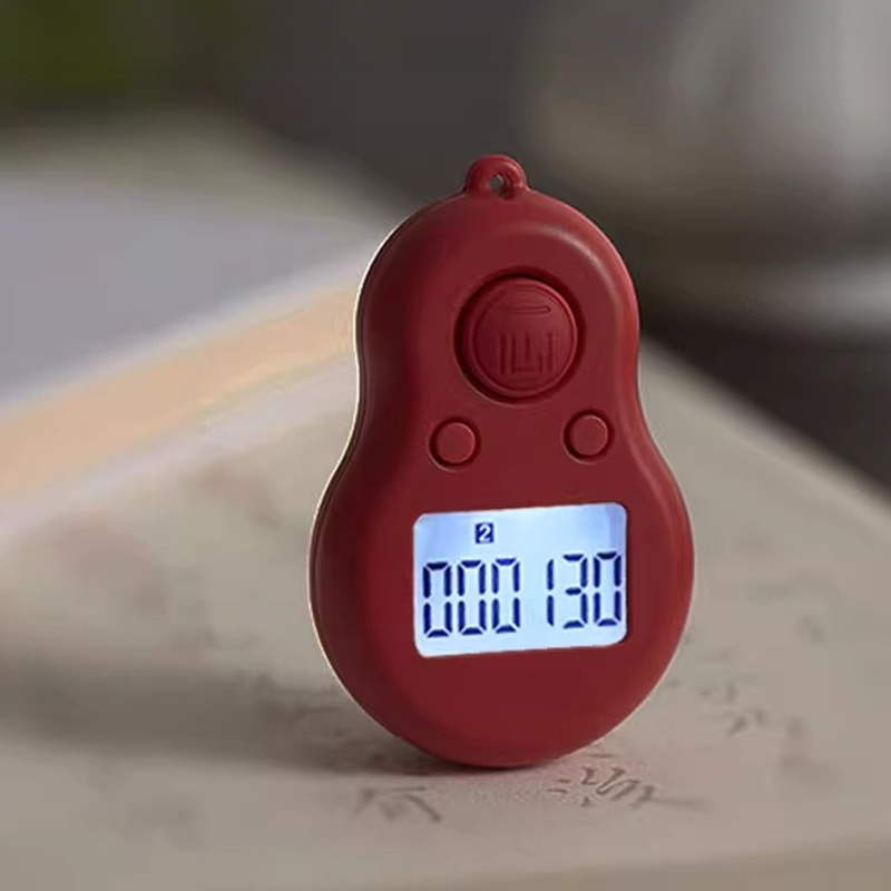 Rechargeable Neck-Hanging Tally Counter with Button Press