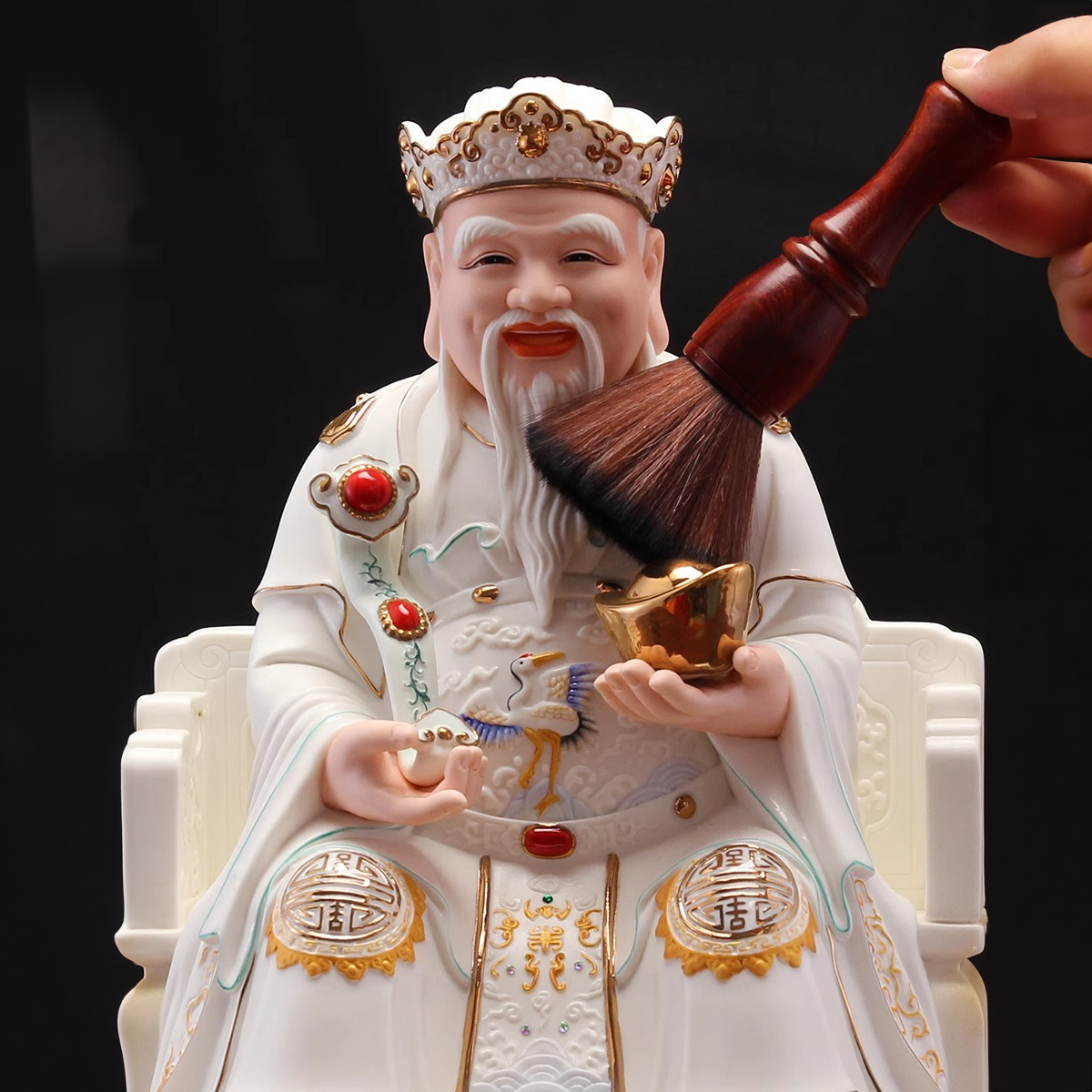 Bodhisattva Statue Cleaning Tool – Buddhist Dust Brush