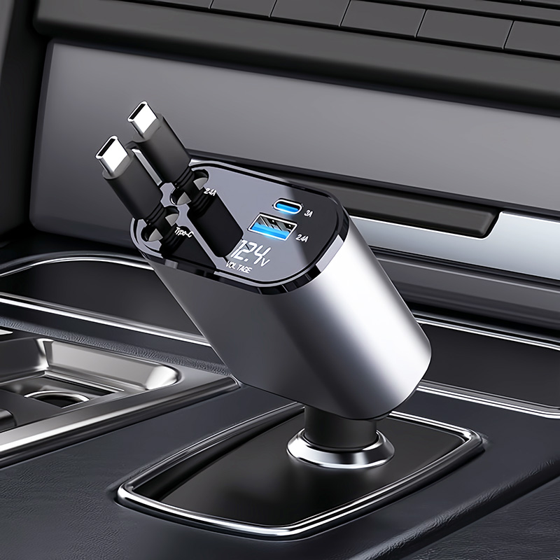 Retractable Car Fast Charger