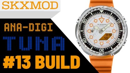 [SKXMOD] #13 Ana-Digi Tuna Completed Build