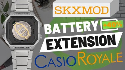 Casio Royale Battery Extension Clip for AE-1200/1300 & WS-1600/1700 Series