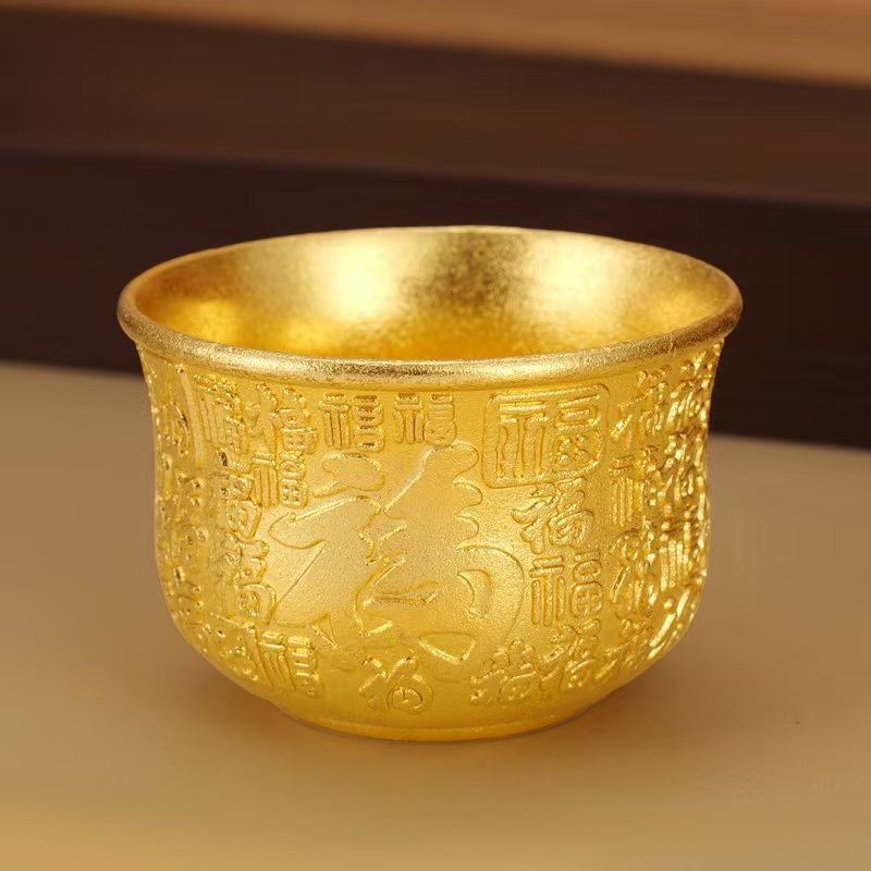 佛前供水招財納福百福杯供水碗