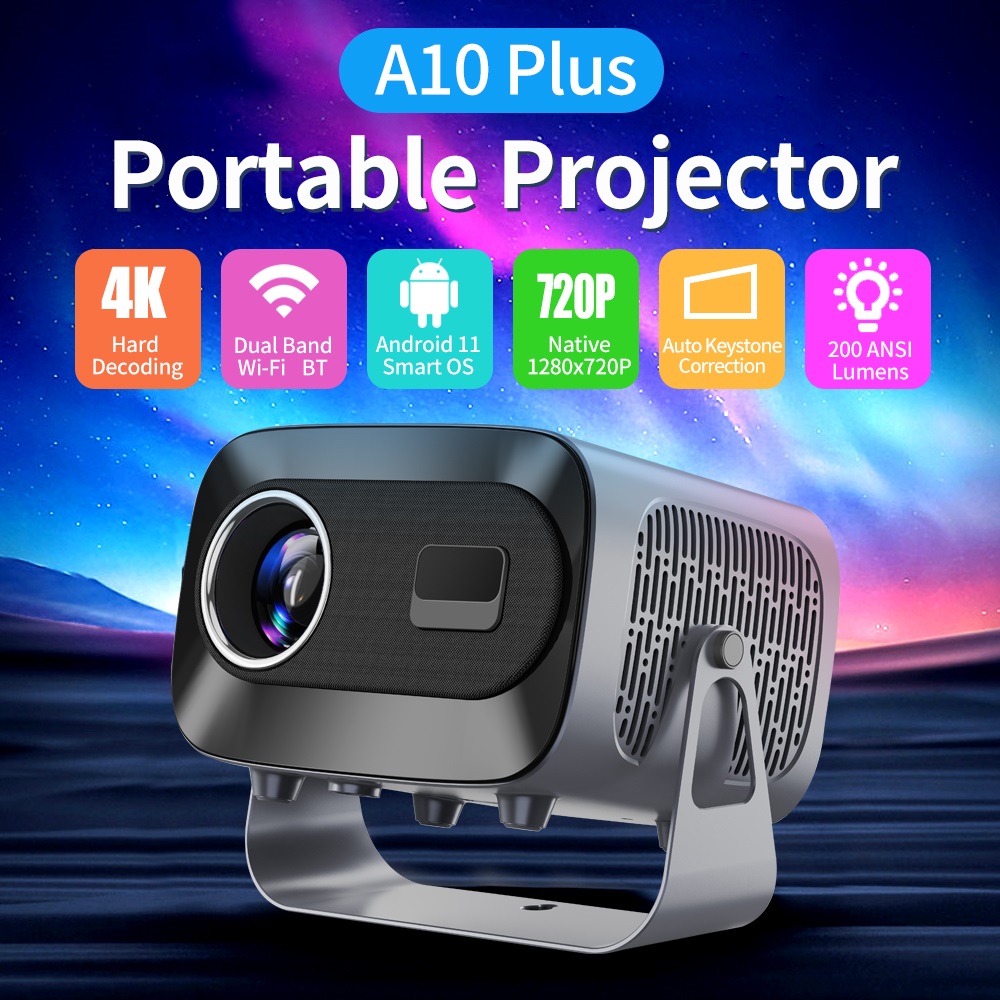 DEYSINN A10-Plus 4K Projector