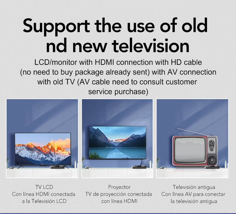 DEYSINN M98-Y9 smart Android dual Wifi TV stick 2.4G + 5g supports online upgrade 4k video TV stick