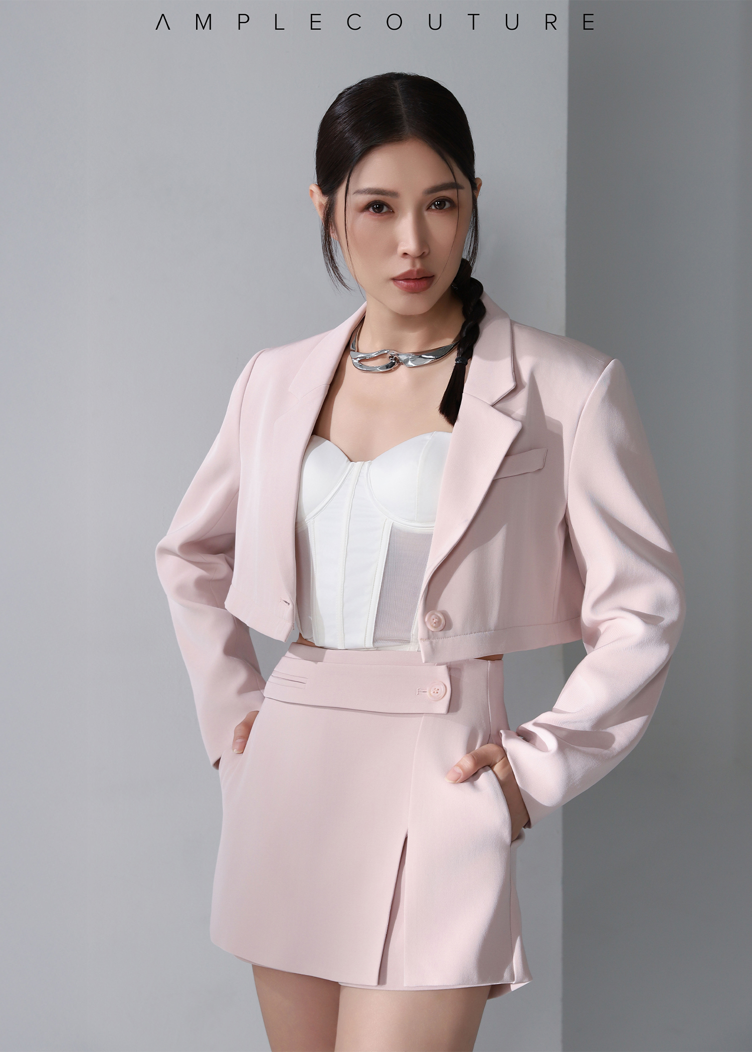 [I DEFINE ME] Split Skirt Pants ACX09