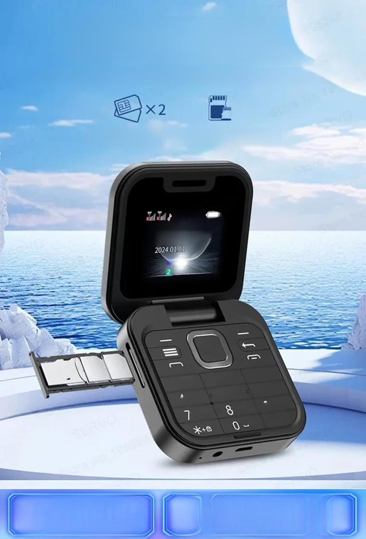 [รุ่นใหม่ล่าสุดปี 2025] โทรศัพท์ปุ่มกดฝาพับ