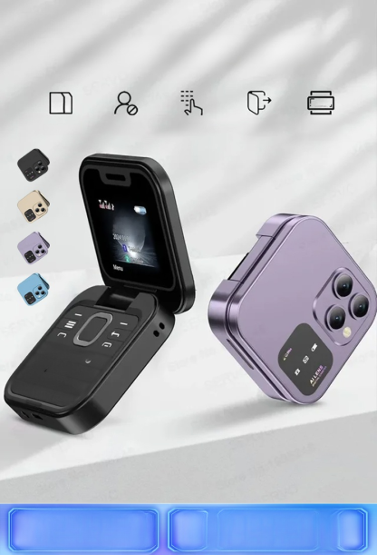 [รุ่นใหม่ล่าสุดปี 2025] โทรศัพท์ปุ่มกดฝาพับ