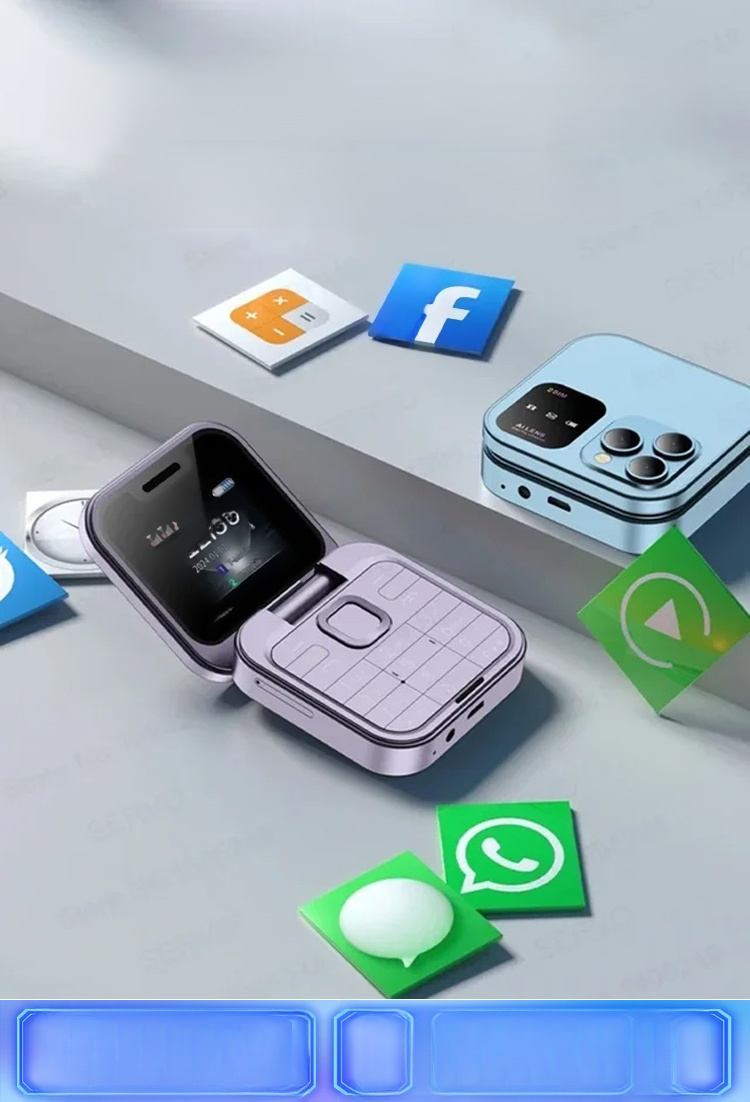 [รุ่นใหม่ล่าสุดปี 2025] โทรศัพท์ปุ่มกดฝาพับ