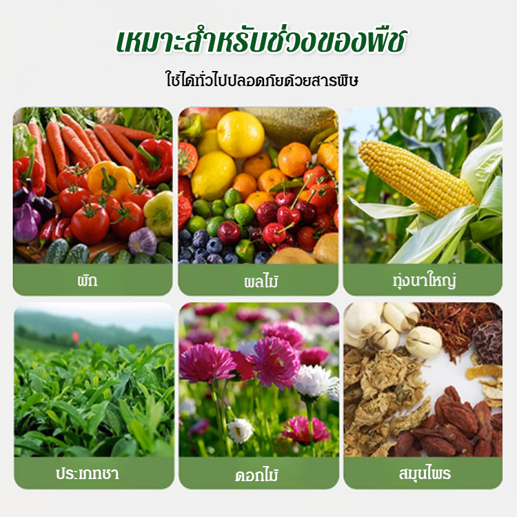 【เพิ่มผลผลิต 3 เท่า】สารเร่งรากและป้องกันการเน่า
