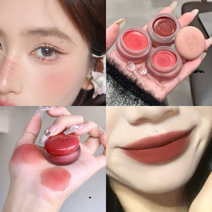 ลิปโคลนทาริมฝีปากและแก้มหน้าแบบใช้ได้หลายแบบ 